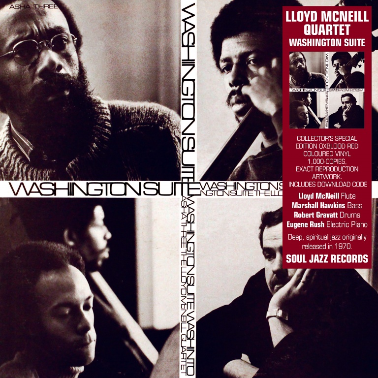 Lloyd Mcneill Quartet Washington Suite 1970 Soul Jazz Records