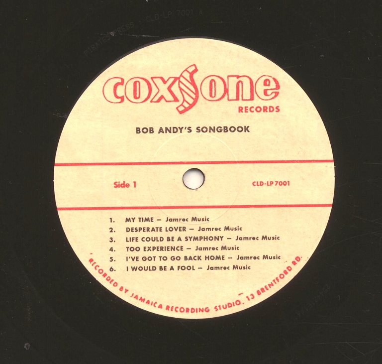 Bob Andy – Song Book | Soul Jazz Records