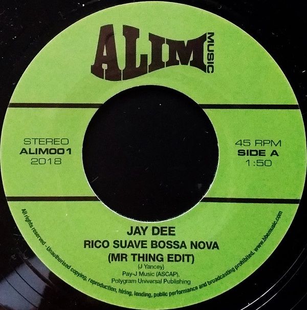 Jay Dee Rico Suave Bossa Nova Come Get It Sounds Of The Universe
