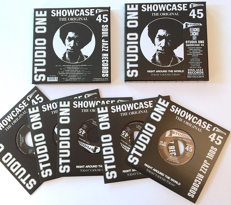 Soul Jazz Records presents Studio One Showcase 45 Box Set – Record