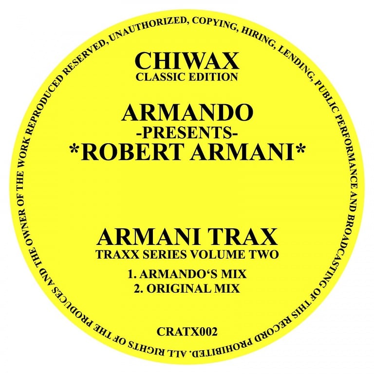 Armando pres. Robert Armani – Armani Trax / Circus Bells | Soul Jazz Records