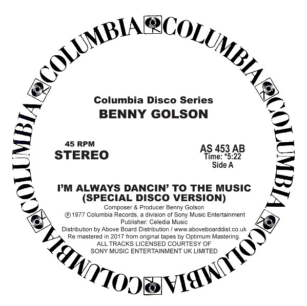 Benny Golson – I'm Always Dancin' To The Music (Special Disco